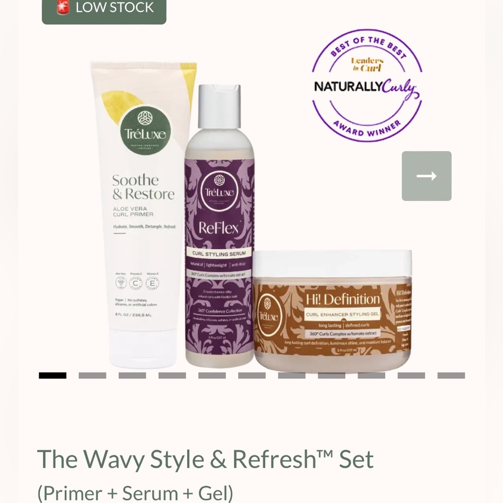 TréLuxe Hair Set New!